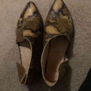 Snakeskin  shoes